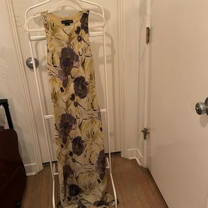 Multi color y2k vintage 2000s long maxi dress